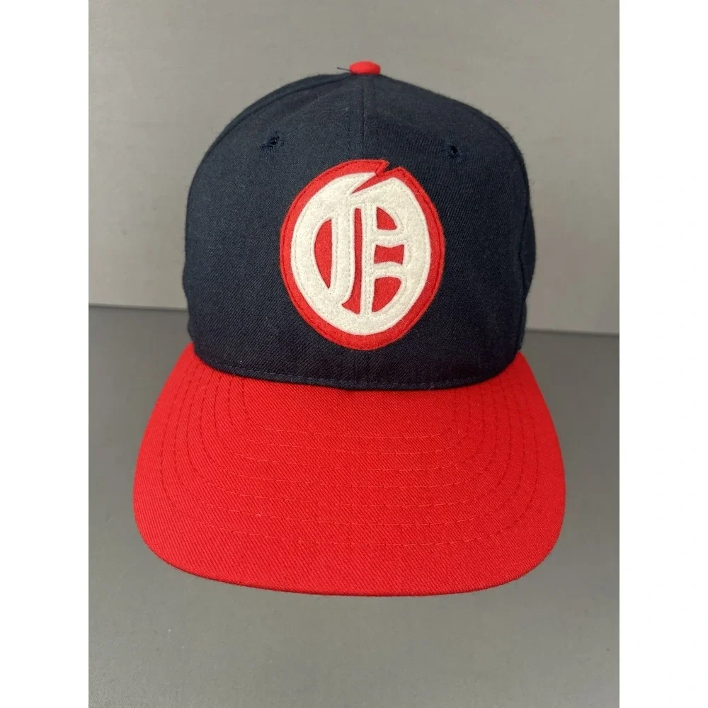 Roman Pro VTG MiLB Oakland Oaks Baseball‎ Hat 1940's Cap Fitted 7 Brockton MA